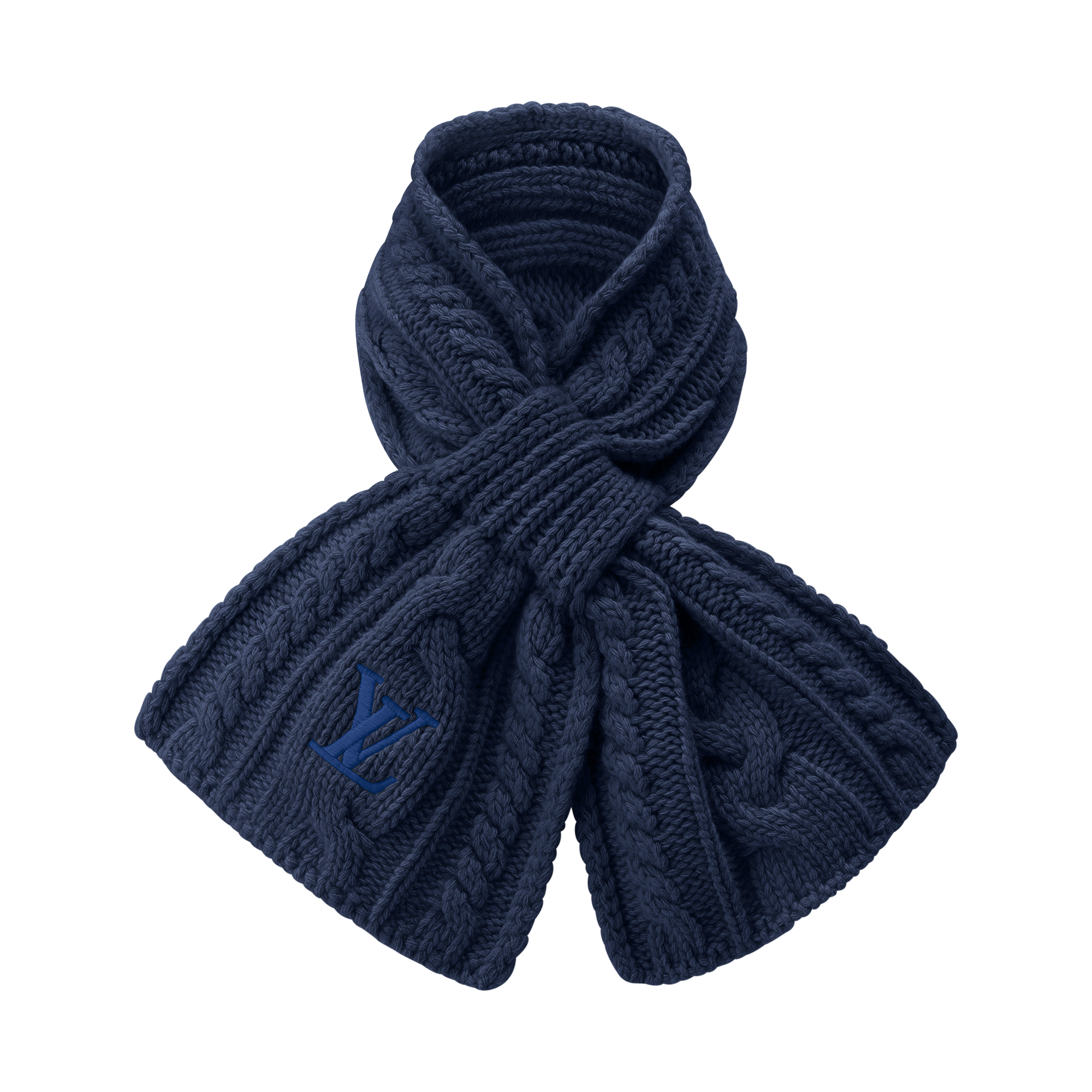 Only LV Mini Cable Scarf S00 - Men - Accessories | LOUIS VUITTON ®